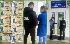 Medicul-șef al Centrului Perinatologic Bălți, reținut de CNA, după ce ar fi cerut bani pentru asistarea unei nașteri